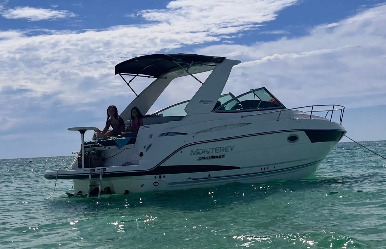 Charter guests enjoying a day on the water with Salty Crook