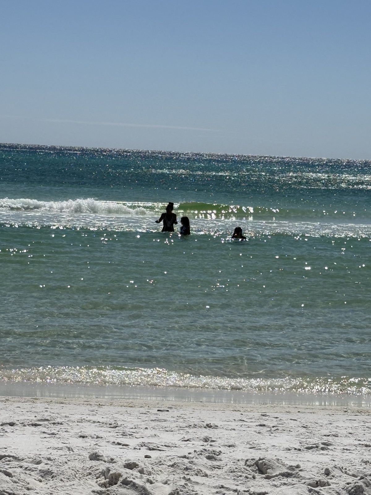 Guests enjoying a Salty Crook charter near Crab Island