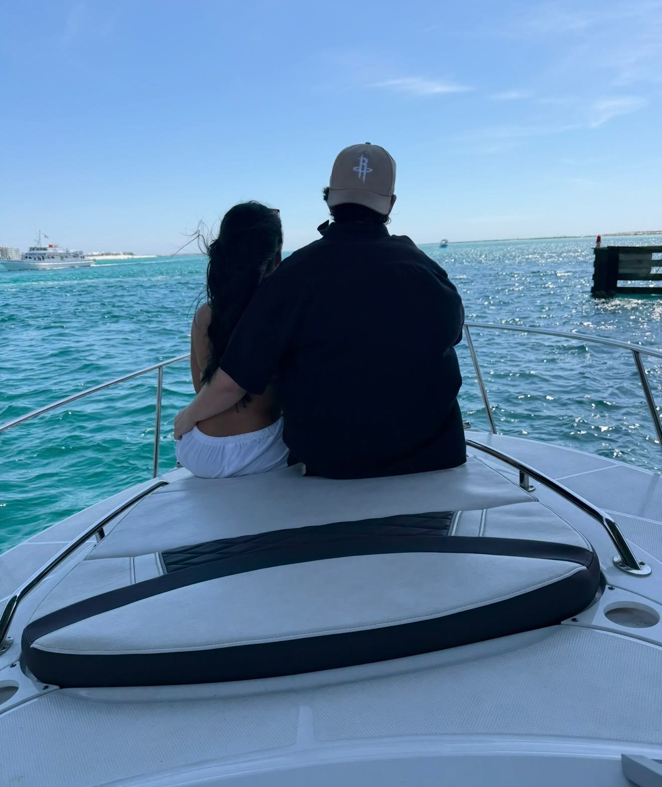 Guests aboard the Salty Crook yacht near Destin